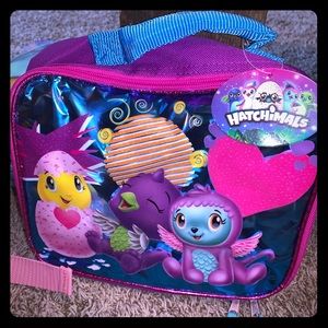 Hatchimals little girls lunch box